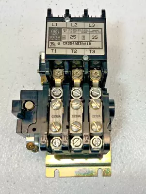 General Electric CR354AB3AA1B Motor Starter 1PH 2-Pole Or 3PH 3-Pole • $45