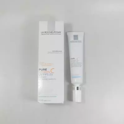 La Roche Posay Redermic PURE VITAMIN C UV SPF25 ANTI-ARRUGAS 40ml *NEW IN BOX* • $35.99