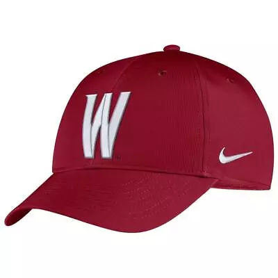 Nike Washington State Cougars Dri-FIT L91 Adjustable Hat - Crimson - W Logo • $640.96