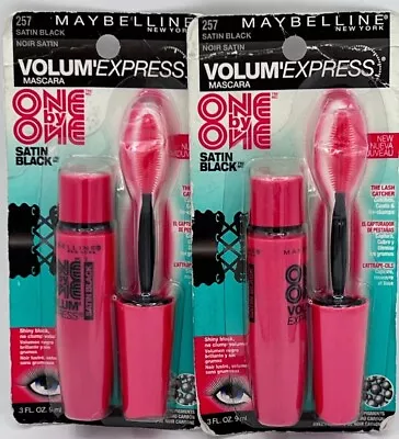 Maybelline Volum' Express One By One  Mascara- Choose Color Pack Of 2 Damage • $18.99