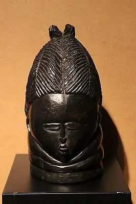 SIERRA LEONE Old African Altar Piece Ancien Mask MENDE D'afrique Altaarstuk • $499