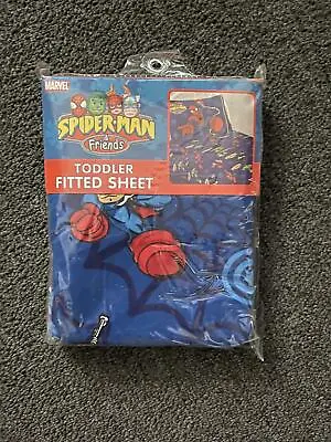 Spider-Man & Friends Toddler Fitted Sheet • $14.99