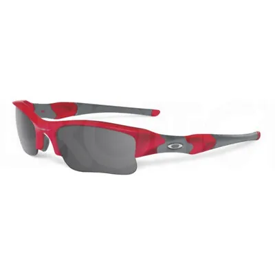 Oakley Flak Jacket XLJ Sunglasses 03-902 Infrared/Black Iridium - New With Case • $125