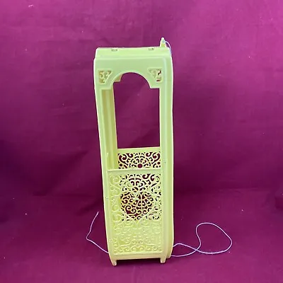 Vintage 1973 Mattel Barbie Townhouse Toy Yellow Elevator Replacement Part Piece • $9.99