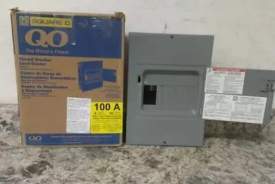 $39.99 • Buy Square D QO612L100DS 120/240VAC 100 Amps 6 Space Load Center (BW)