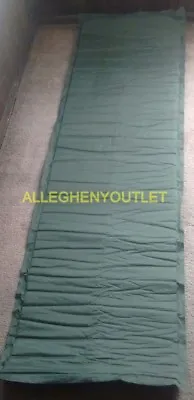US Military Hiker Vinyl Technologies OD Self-Inflating Sleeping Pad Mat FAIR #1 • $2.49