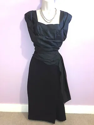 £5 • Buy Nougat London Black Dress Size 2 UK Size 10