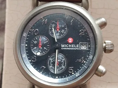 Unique Michele MW Titanium Chronograph With Box • $450