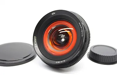 Anamorphic Flare & Bokeh Amber Mir-20m 20mm F/3.5 Canon EF • $850