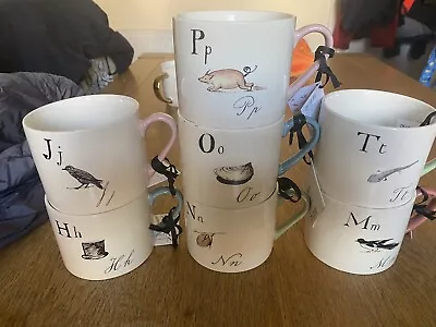 V&A Edward Lear Nonsense Alphabet Mug  Collectable Vintage Ceramic • £4.50