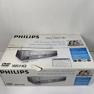 *NEW* Philips DVP3150V DVD Player/4-head Hi-Fi VCR Combo...LAST-EDITION W/ TUNER • $499.99