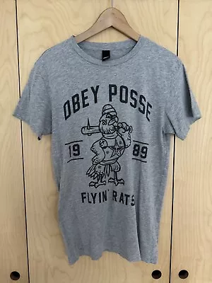 Obey T Shirt Size Small Very Good Condition • £12