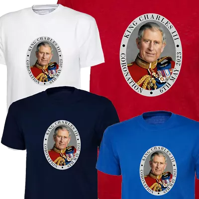 King Charles III Coronation T-shirt 2023 - Union Jack Celebration Gift T Shirt • £7.99