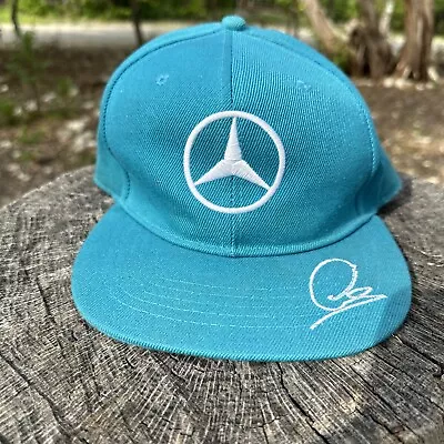 Mercedes AMG PETRONAS Formula One Team - Green Snapback Hat Cap Lewis Hamilton • $20