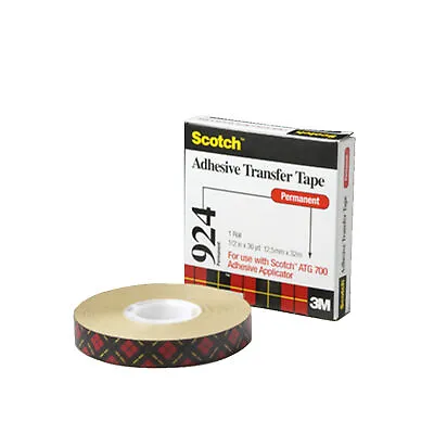 £33.87 • Buy Scotch 924 ATG Adhesive Transfer Tape, 0.75 Inch X 36 Yards, Clear