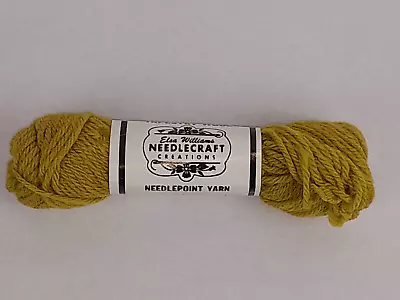 Elsa Williams Needlepoint Yarn Wool 40 Yard Skein #N363 Mossy Green Made In USA • $4.99