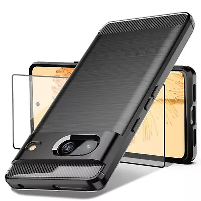 For Google Pixel 8 7a 7 6 Pro 6a Case Shockproof Carbon Fiber Heavy Duty Cover • $9.99