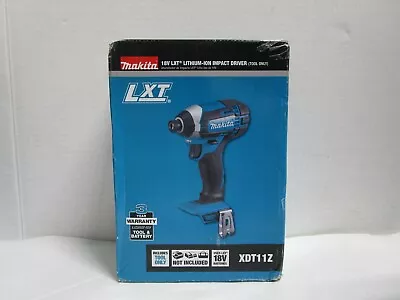 MAKITA 18V LXT Cordless Impact Driver XDT11Z NEW SEALED SEE PHOTOS SHIPS FREE! • $79.99