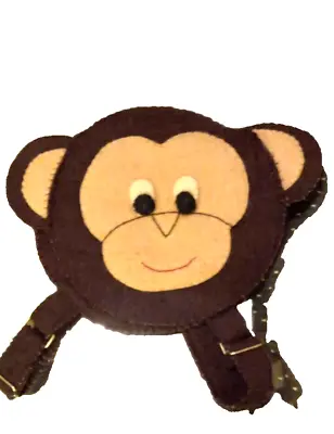 Monkey Backpack Made In Nepal Carryall Boys Girls • $7.99