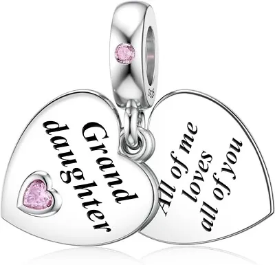 Grand Daughter Charm For European Bracelets S925 Sterling Silver • £8.99