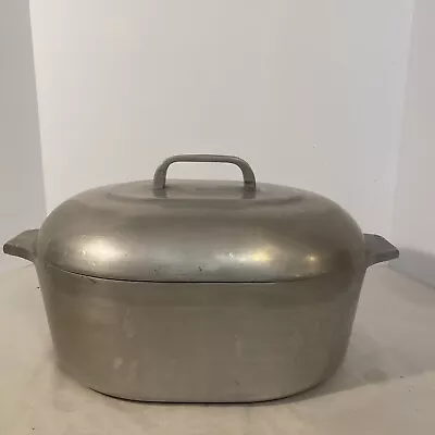 Vintage Wagner Ware Magnalite 4265P Oval Shape Roaster Dutch Oven With Lid • $145