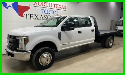 2018 Ford F-350 XL 4x4 Diesel Dually FlatBed Camera Bluetooth Towi • $40890