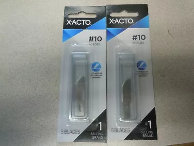 X Acto X210 No. 10 General Purpose Blade. 2 Packs Of 5 - 10 Blades Total • $17