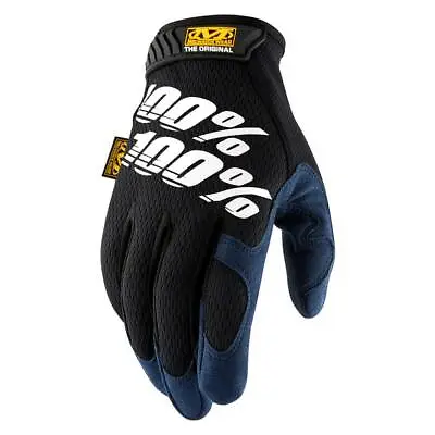 100% Percent Mechanix Wear The Original® Mechanic Motocross Gloves Black • £21.99