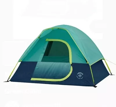 Firefly! Outdoor Gear Youth 2-Person Camping Tent - Blue/Green Color Tent New • $12.99