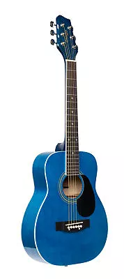 Stagg 1/2 Size Real Acoustic Guitar For Smaller Players Kids - Blue • $169.99