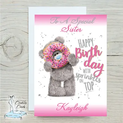 Personalised Birthday Card Me To You Any Name/age/relation/occasion.  • £2.99