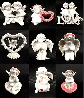 £4.95 • Buy Small Angel Figurine Decorative Ornament Gift For Friend Closing Down Sale