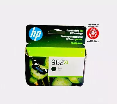 HP 962 XL 3JA03AN#140 High Yield Black Ink Factory Sealed Box New  2025/2026   • $39.77