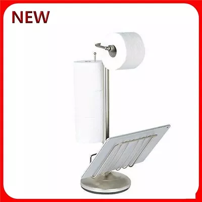 Better Living Products Toilet Paper Holder Satin Nickel R7 • $23.99