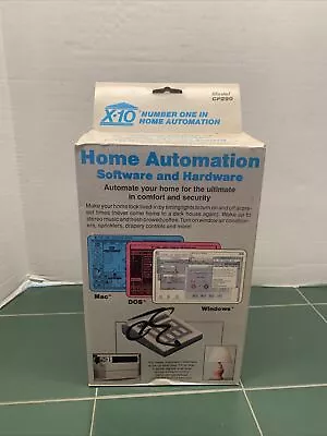 $195 • Buy X 10 Home Automation System Interface With Software And Connecting Cable New X10
