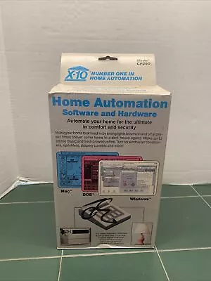 X 10 Home Automation System Interface With Software And Connecting Cable New X10 • $195