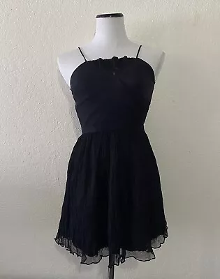 Vintage Betsey Johnson  Tulle Mini Dress Black XS • $29.99