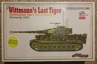 Dragon #6610 1/35 Wittmann's Last Tiger Befehlspanzer Tiger I Late Production • $129.99