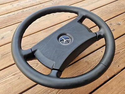 Mercedes Benz W126 W124 W201 123 190 S R107 SL NEW Leather Steering Wheel 400 MM • $350