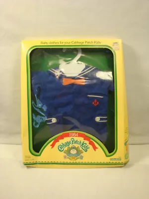 Cabbage Patch Kids Blue Sailor Outfit 1984 In Original Box New Old Stock • $12