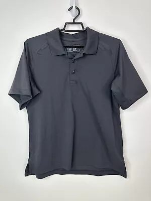 5.11 Tactical Performance Polo Shirt Mens Size Large Gray Short Sleeve Uniform • $22.55