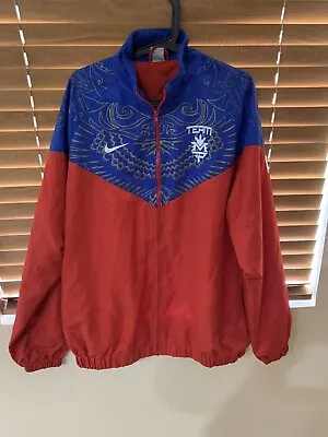 Nike Team Manny Pacquiao Windbreaker Jacket Mens 2XL Boxing Collab RARE USED • $200