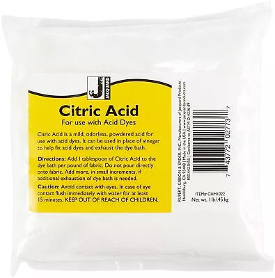 Jacquard Citric Acid 1lbCHM1022 • £20.75