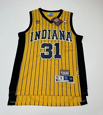 Indiana Pacers Reggie Miller Swingman Jersey Hardwood Classics Men’s Size Small • $49.99