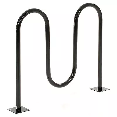 41 L Wave Bike Rack Black Flange Mount 5-Bike Capacity • $152.88