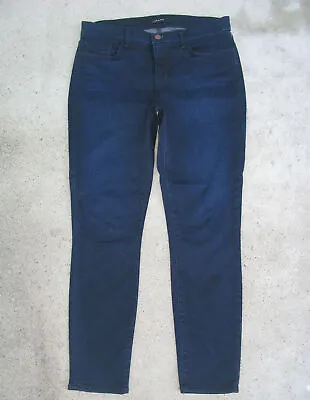 J Brand Mid-Rise Skinny Capri Crops Jeans Womens Sz 28 Blue Stretchy L25 NEW • $45