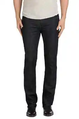 J Brand Men's Kane 32  Straight Fit French Terry Denim Jeans Black Size 38 • $124.98