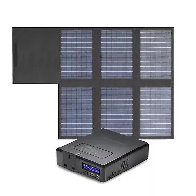 ALLPOWERS 200W 154Wh Solar Power Station With 60W Solar Panel For Camping Travel • £131.75