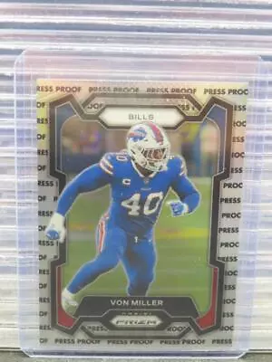 2023 Panini Prizm Von Miller Press Proof Prizm SP #36 Bills • $5.50