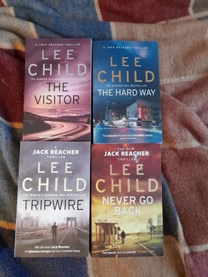 £10.99 • Buy Lee Child,  Jack Reacher 4 Paperback Books Bundle